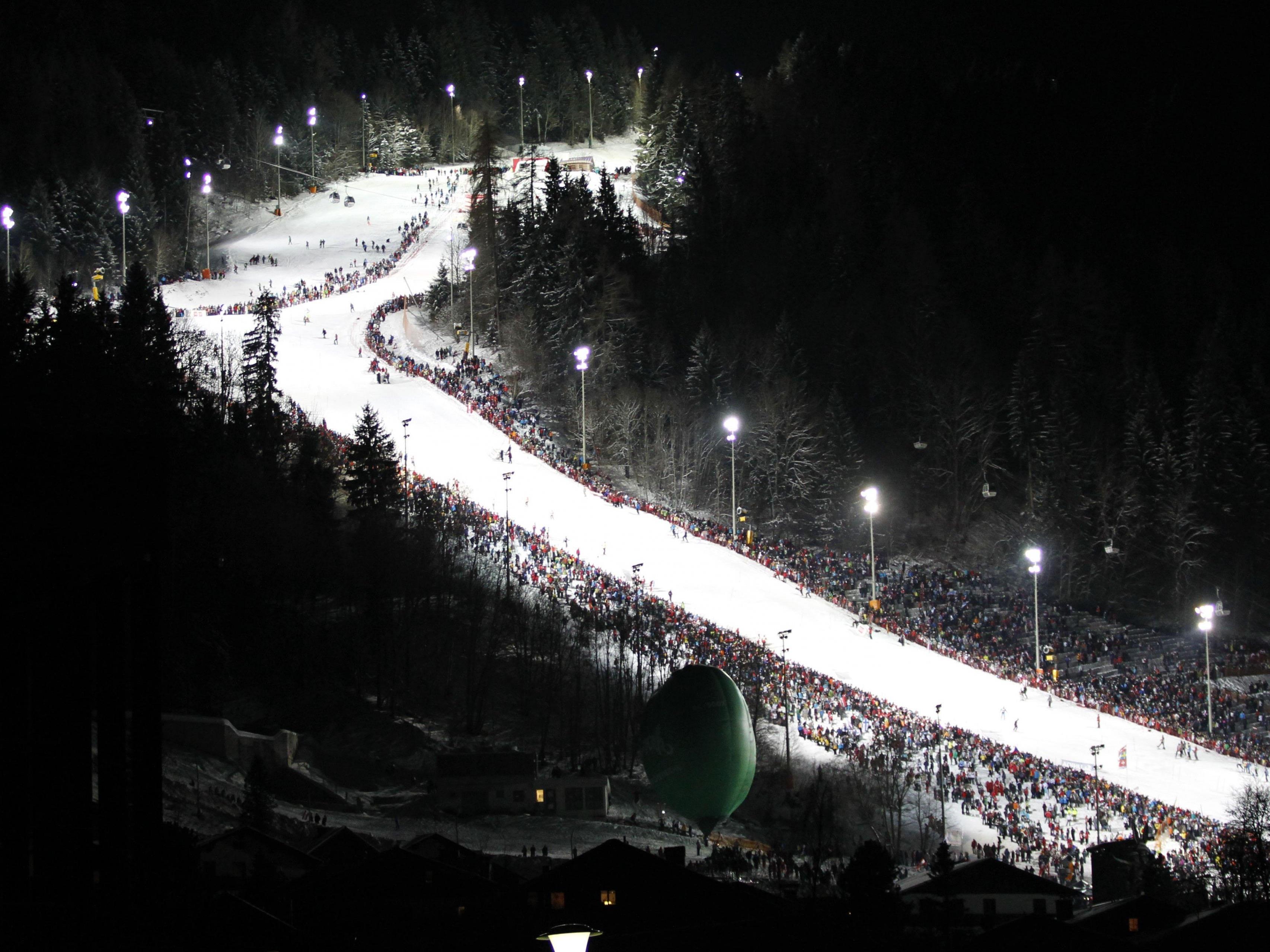 Das Nightrace in Schladming gehört zu den beliebtesten im Slalom-Weltcupkalender.
