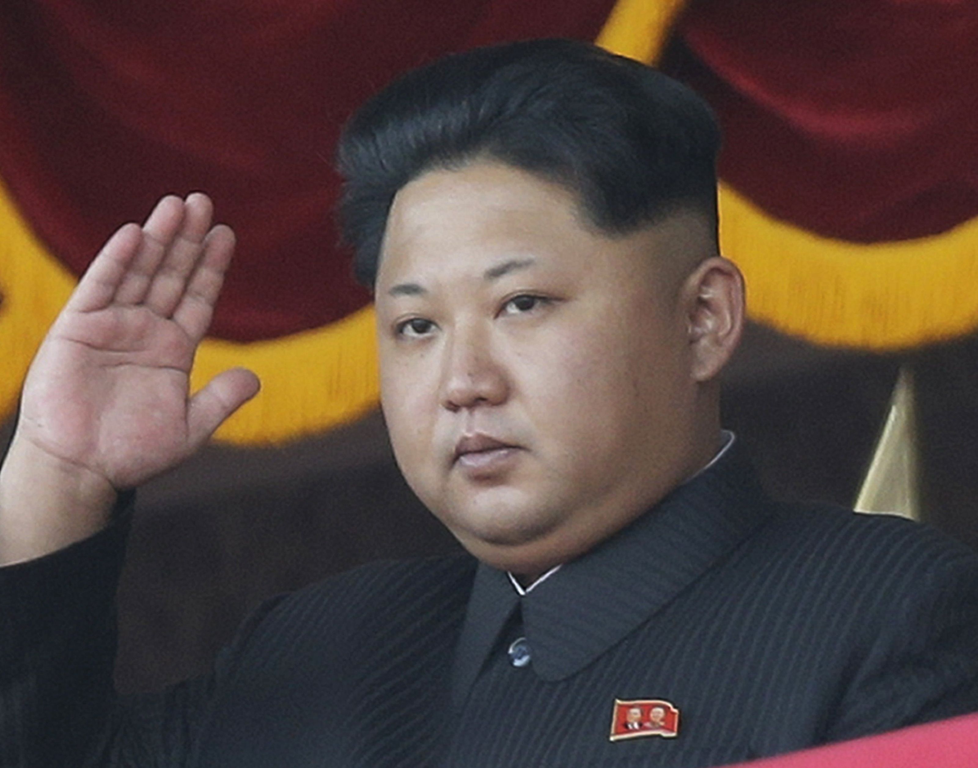 Nordkoreas Diktator Kim Jong-un vergrößert weiter sein nukleares Arsenal. Nordkoreas Diktator Kim Jong-un vergrößert weiter sein nukleares Arsenal.