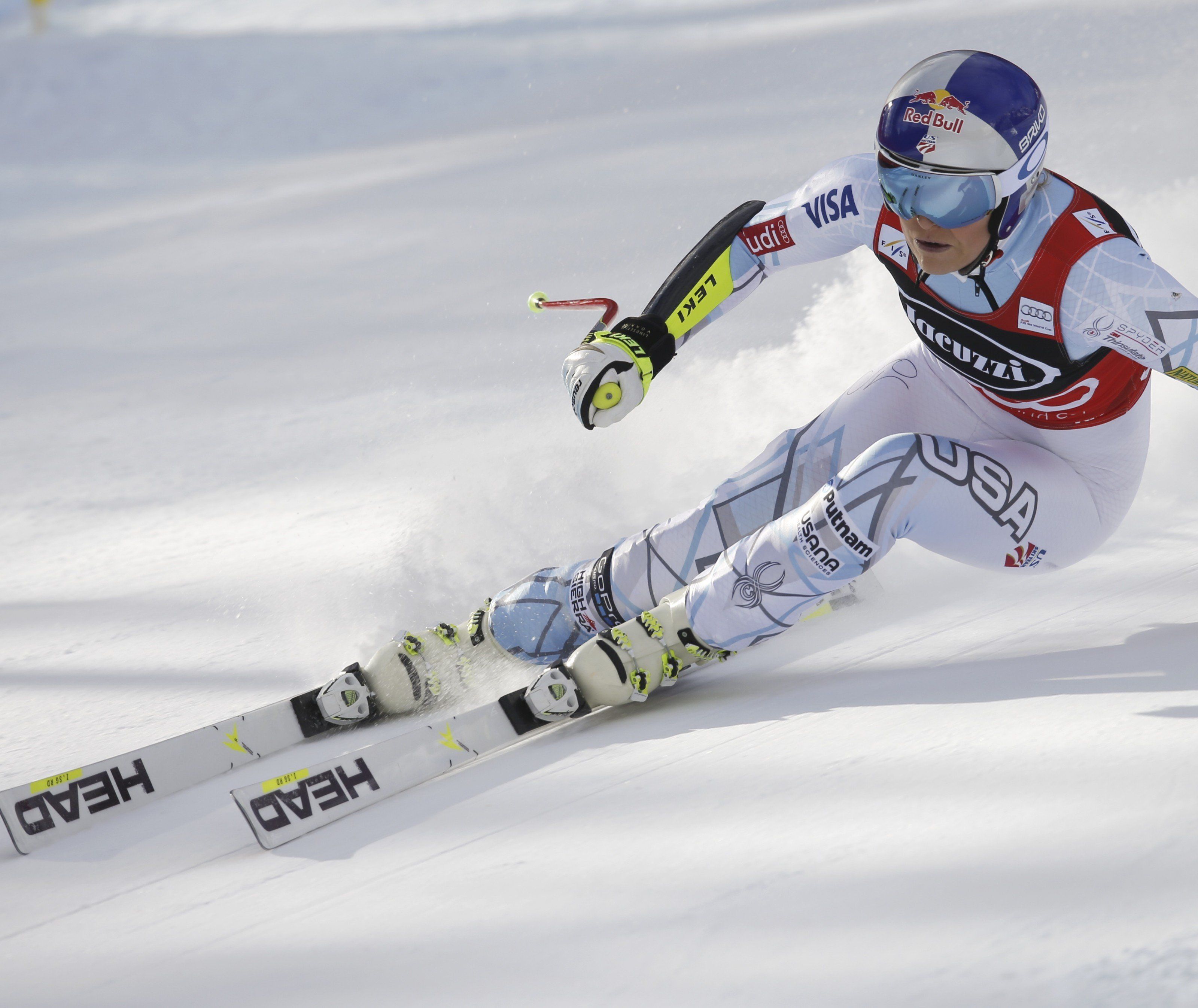 Amerikanerin gewann nach Abfahrt in Cortina auch den Super-G. Amerikanerin gewann nach Abfahrt in Cortina auch den Super-G.