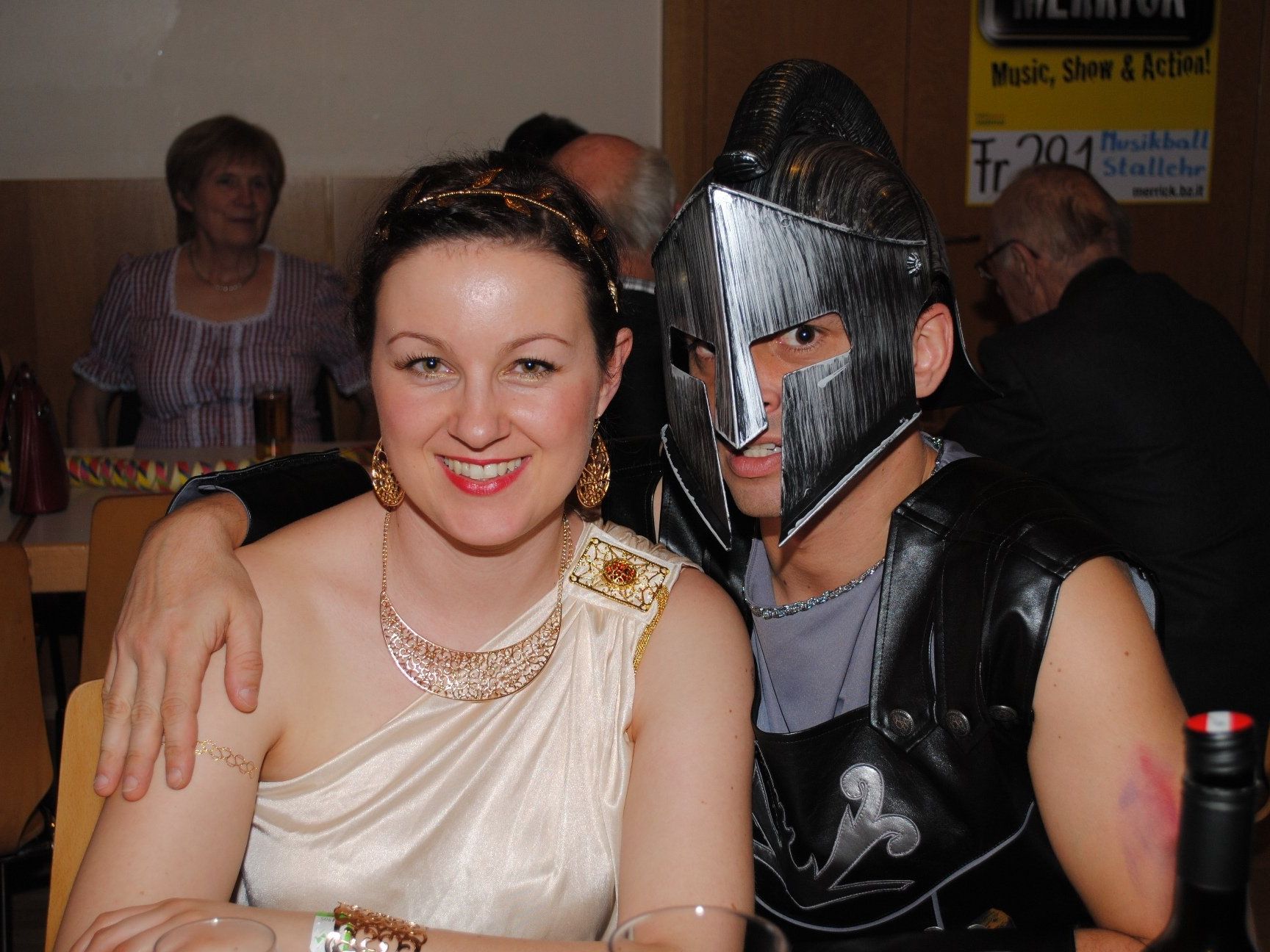 Auch Gäste aus dem fernen Rom waren im Davennasaal Auch Gäste aus dem fernen Rom waren im Davennasaal