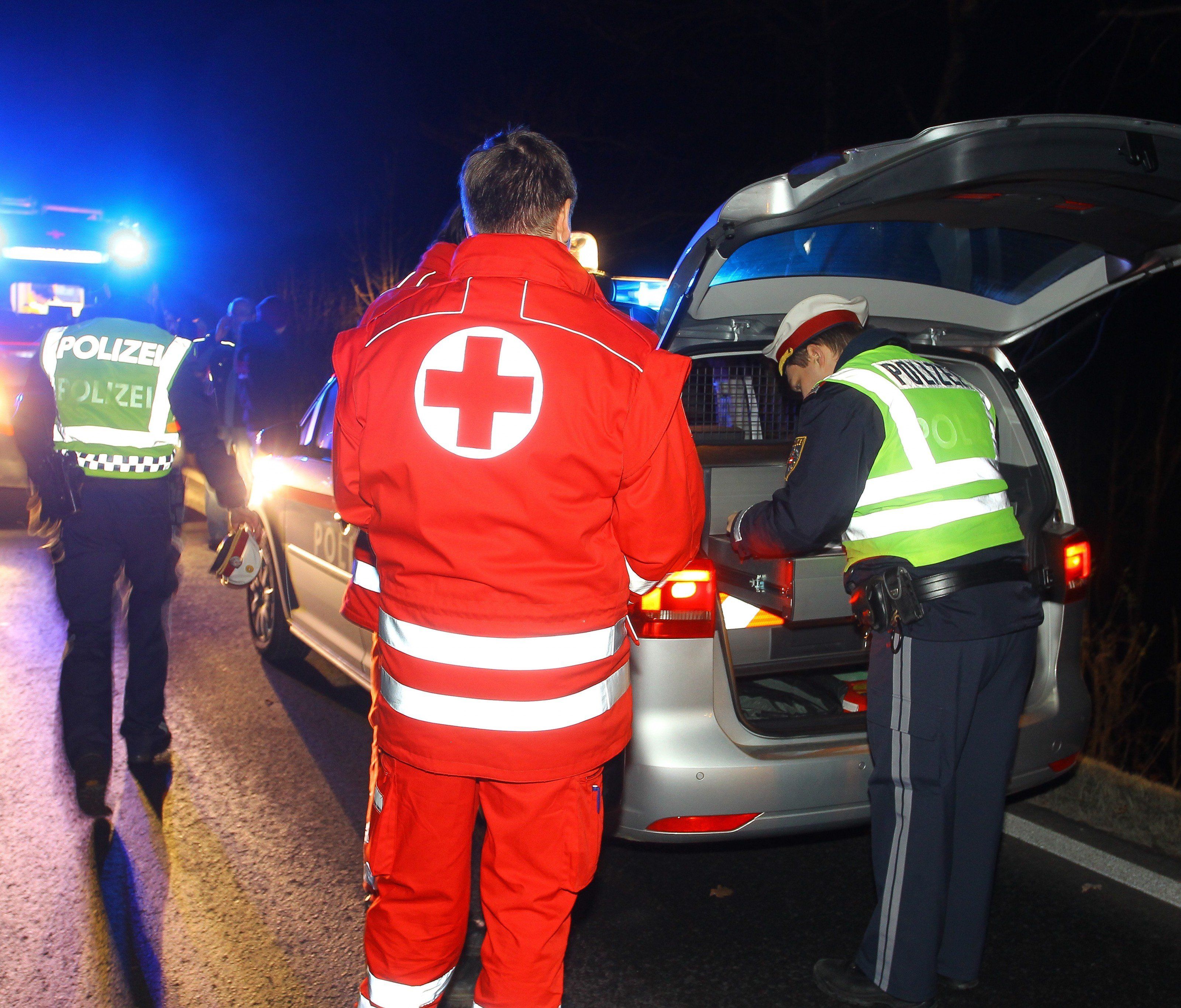Schwerer Unfall auf A14: zwei Leichtverletzte. Schwerer Unfall auf A14: zwei Leichtverletzte.