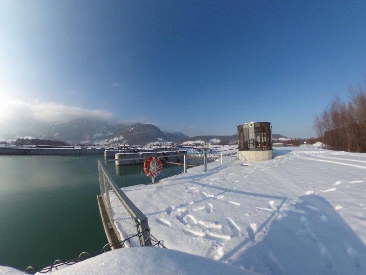 Wir besuchten das Kraftwerk Illspitz mit der 360°-Kamera.