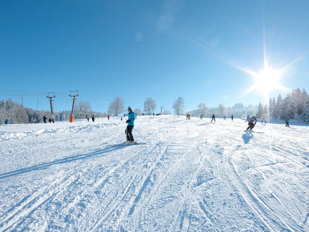 Im Skigebiet Bödele ist der Winter zurück. Im Skigebiet Bödele ist der Winter zurück.