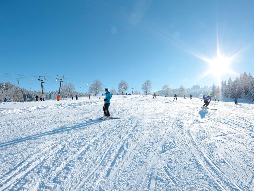 Im Skigebiet Bödele ist der Winter zurück.