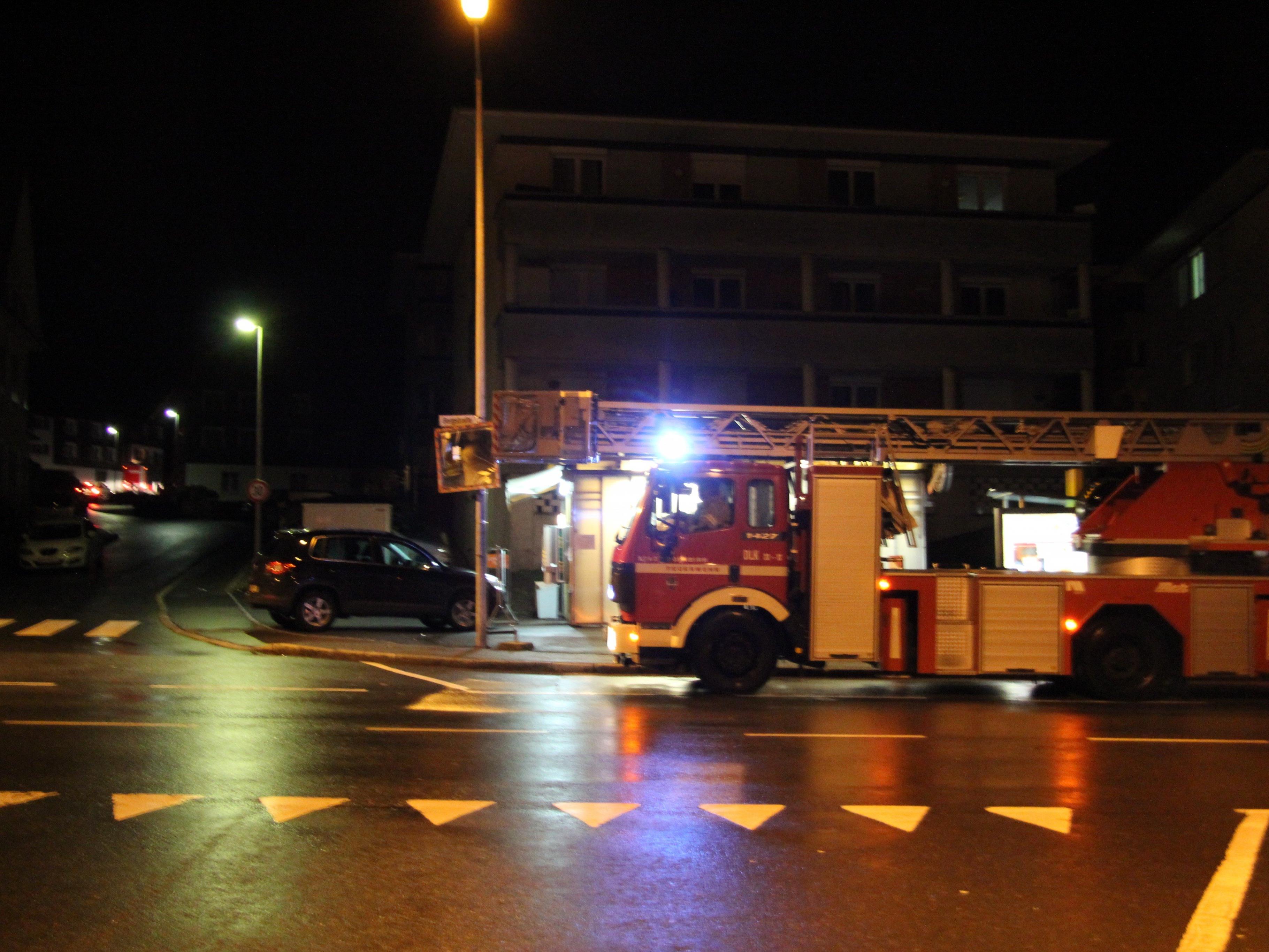 Brand in Dornbirner Wohnung ruft Feuerwehr auf den Plan