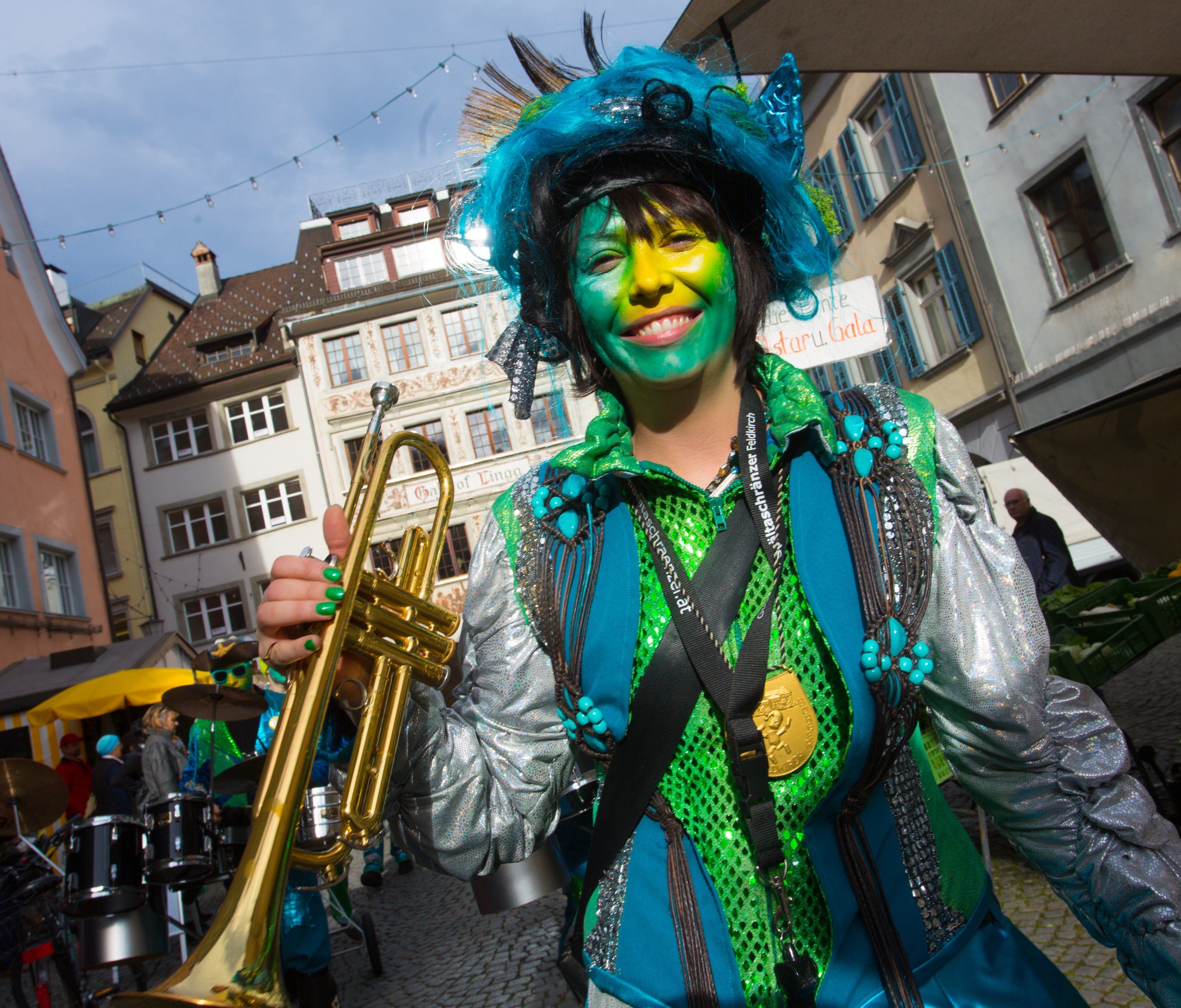 Die Feldkircher Innenstadt gehört diesen Sonntag den Narren. Die Feldkircher Innenstadt gehört diesen Sonntag den Narren.