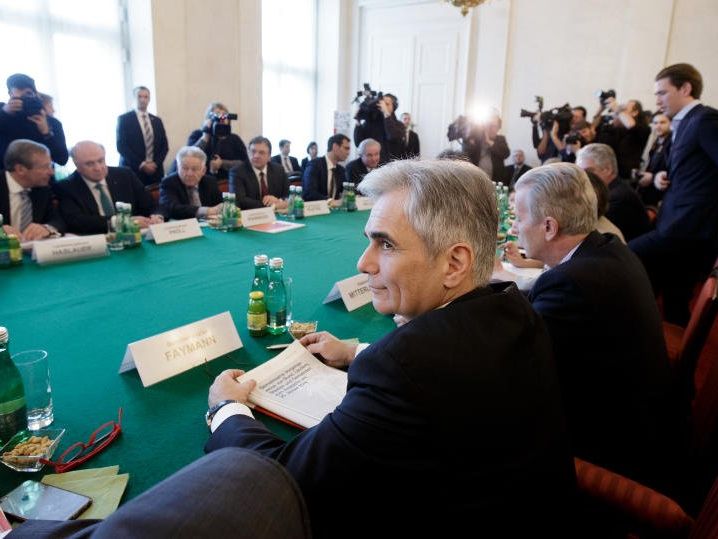 Bundeskanzler Werner Faymann (SPÖ) sprach von einem Richtwert Bundeskanzler Werner Faymann (SPÖ) sprach von einem Richtwert