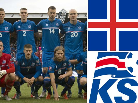 Kader und Teamportrait der isländischen Nationalmannschaft. Kader und Teamportrait der isländischen Nationalmannschaft.