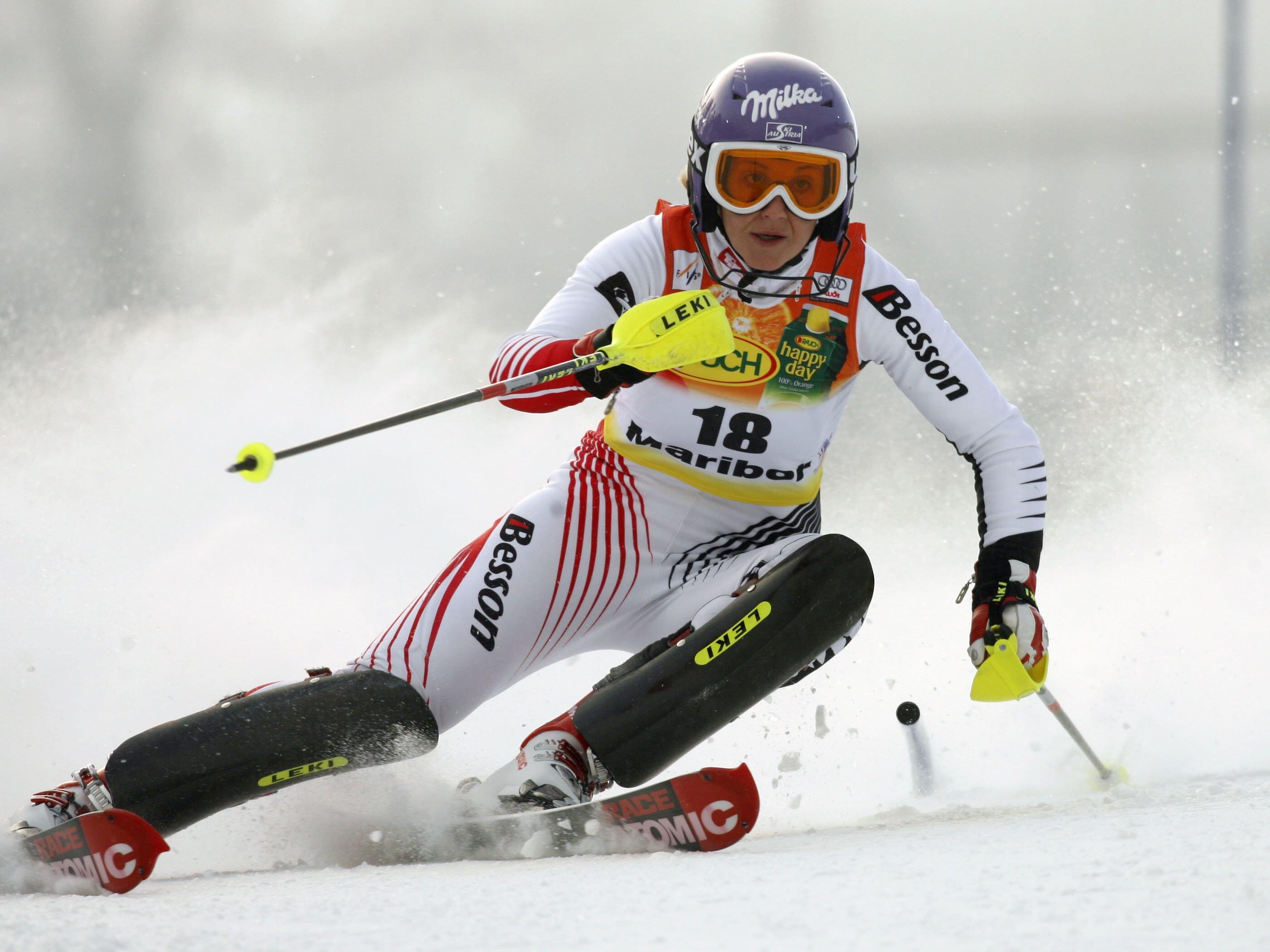 Michaela Kirchgasser will endlich die erste Slalom-Medaille in diesem Winter.