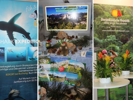 Auf der Ferien Messe kommt man in Reiselust. Auf der Ferien Messe kommt man in Reiselust.