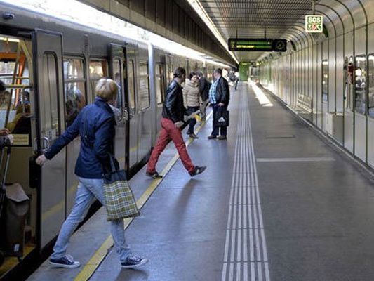 U4-Behinderung am Mittwochnachmittag. U4-Behinderung am Mittwochnachmittag.