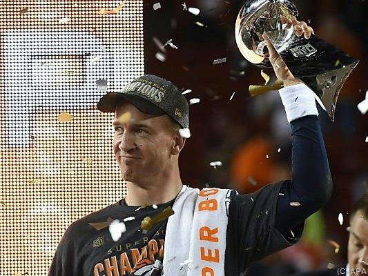 Peyton Manning verabschiedet sich als Super-Bowl-Gewinner