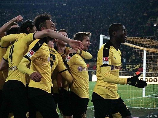 Am Ende jubelten doch die Dortmunder Am Ende jubelten doch die Dortmunder