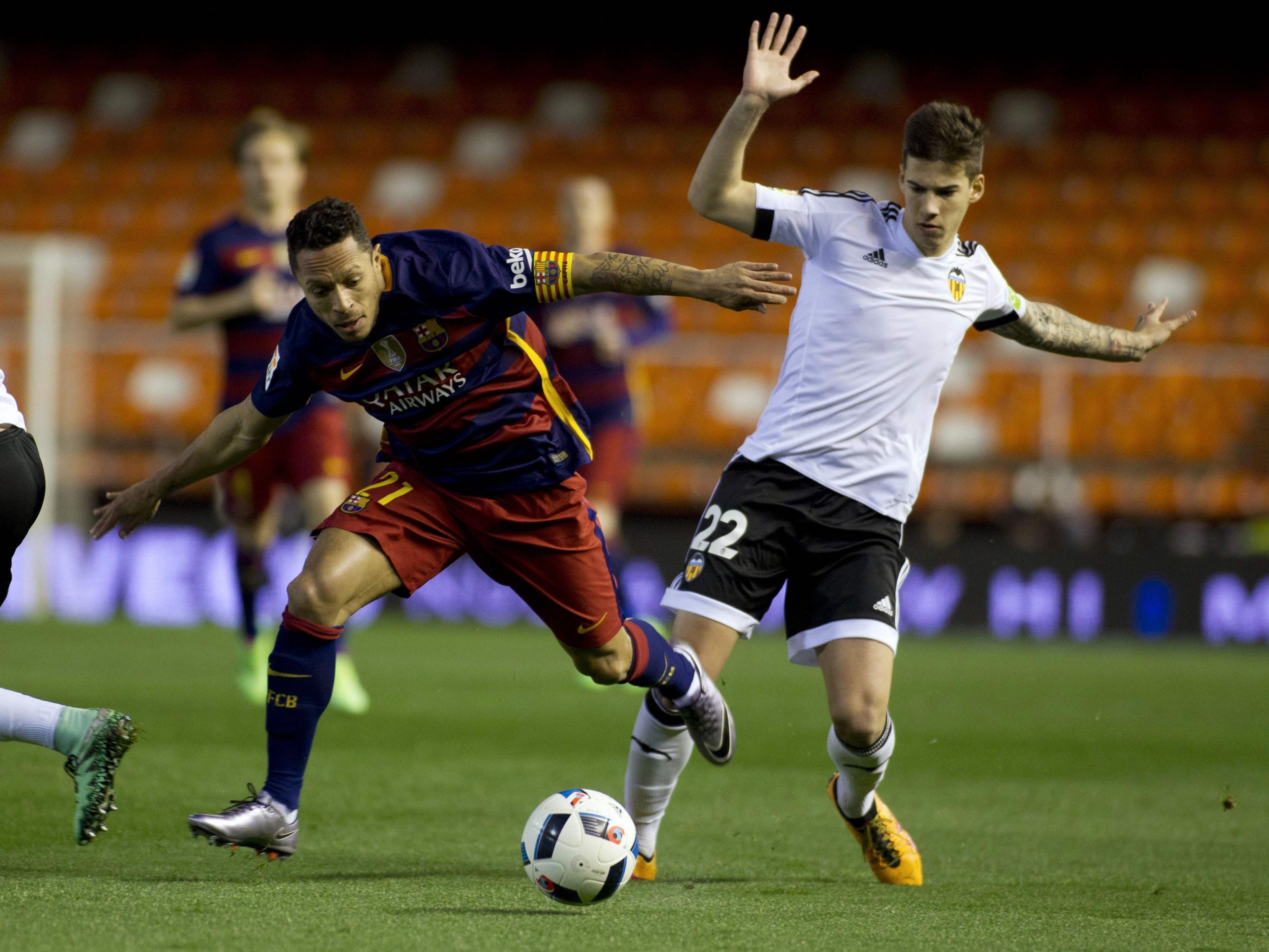 Valencia und Barcelona trennten sich im Estadio Mestalla 1:1.