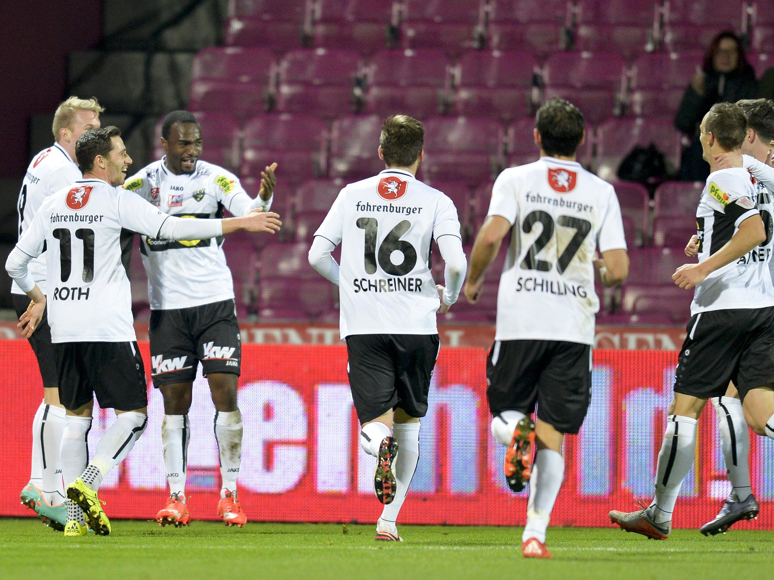 Altach könnte bis auf einen Punkt herankommen. Altach könnte bis auf einen Punkt herankommen.