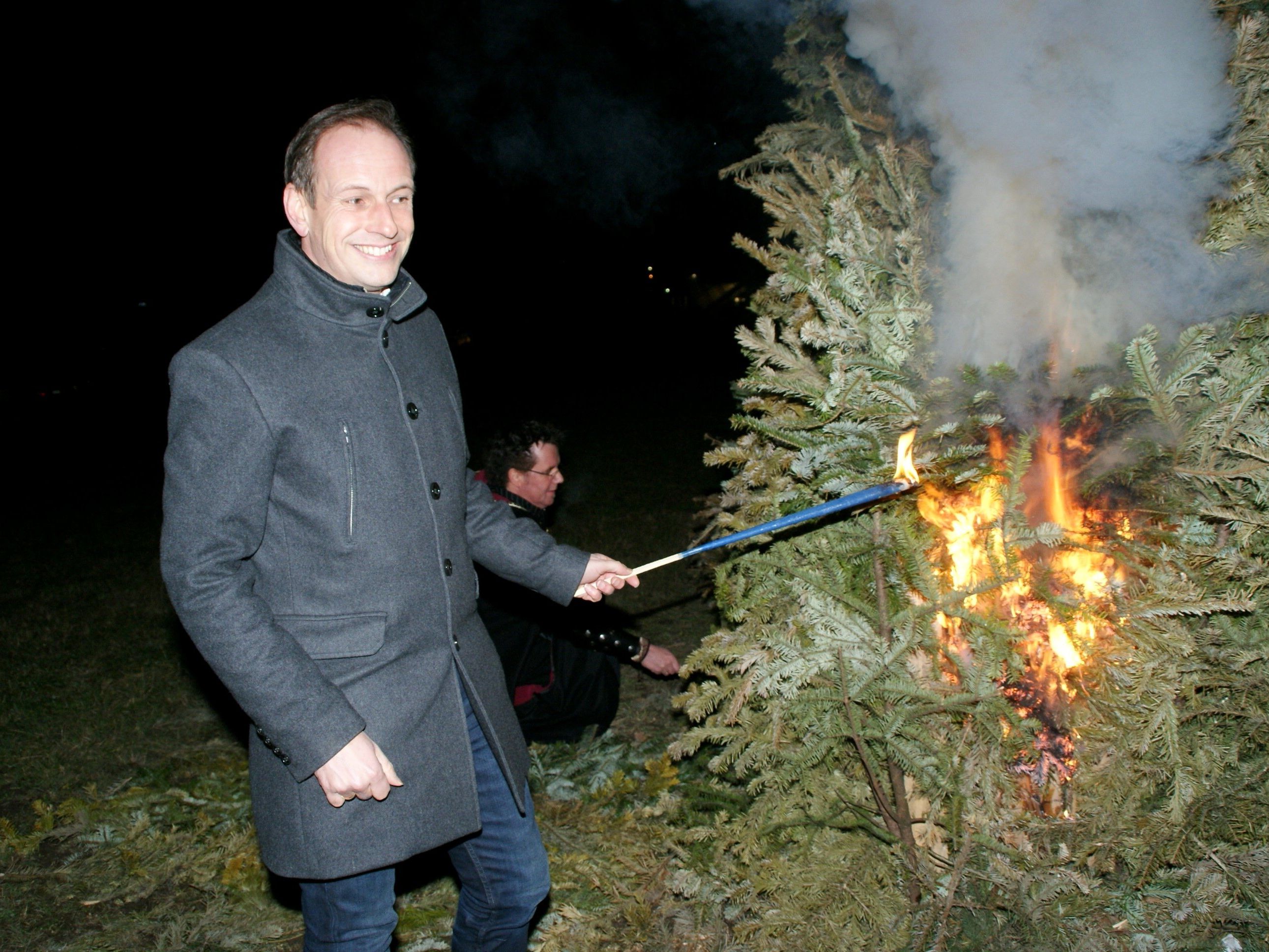 Dieter Egger entzündete den Funken im Herrenried Dieter Egger entzündete den Funken im Herrenried
