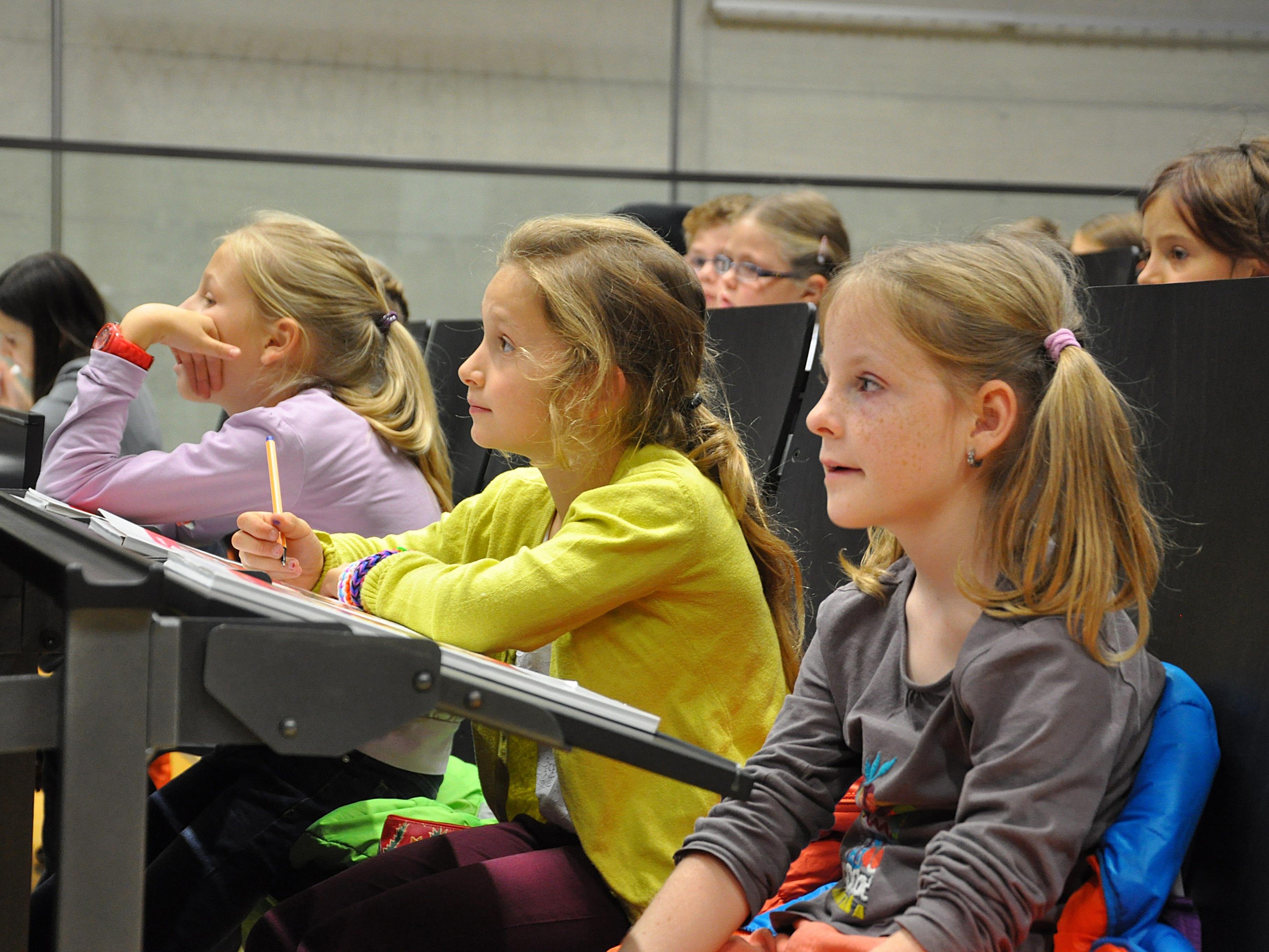 Wissenschaft, Technik und Musik stehen auf dem Vorlesungsprogramm der Kinderuni Vorarlberg.