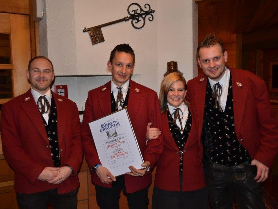 Ehrung Martin Zech Ehrung Martin Zech
