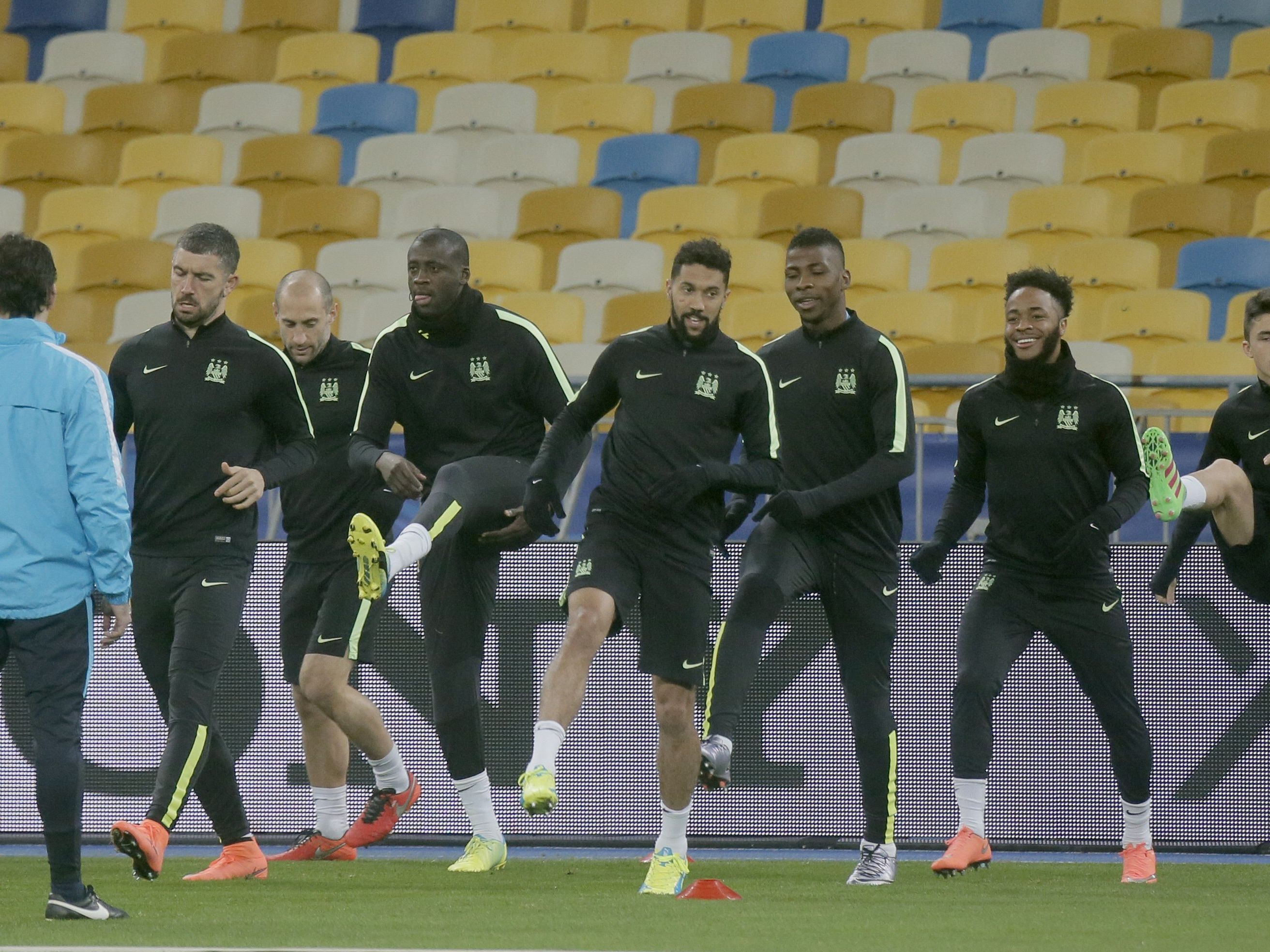 Manchester City ist auf ein hartes Duell in Kiew eingestellt. Manchester City ist auf ein hartes Duell in Kiew eingestellt.