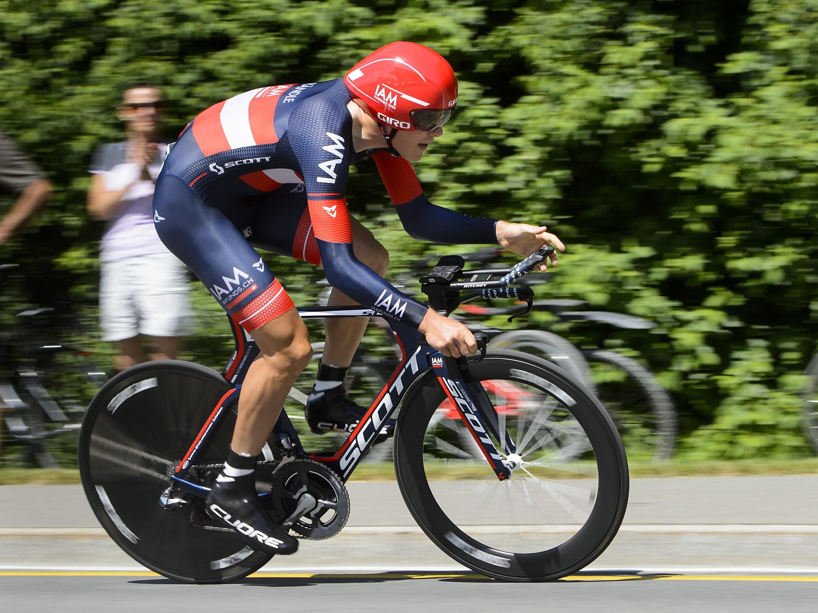 Der Vorarlberger Radprofi Matthias Brändle konzentriert sich heuer auf das Zeitfahren.