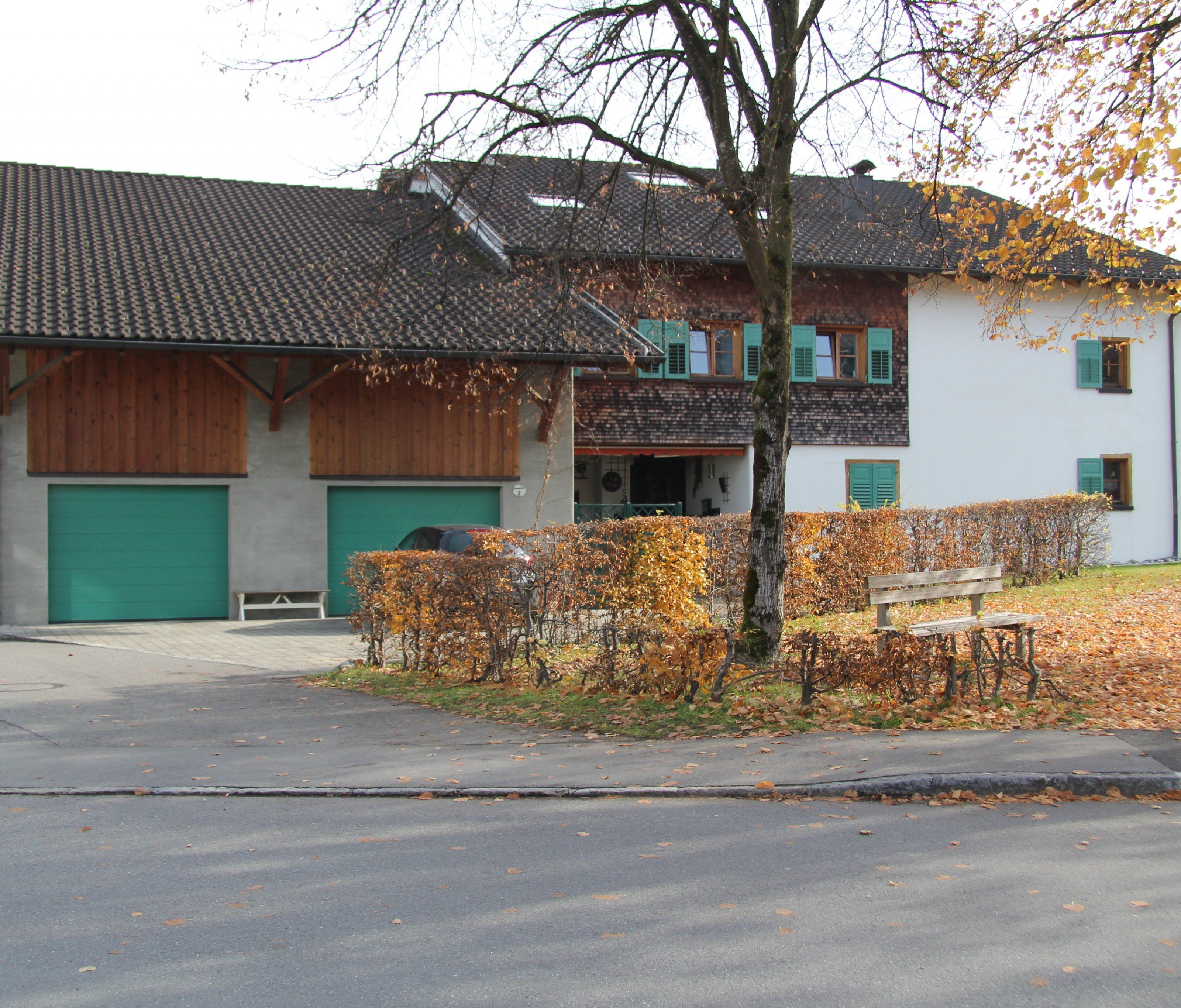 In diesem Haus wurde der Leichnam der schwangeren Frau gefunden.