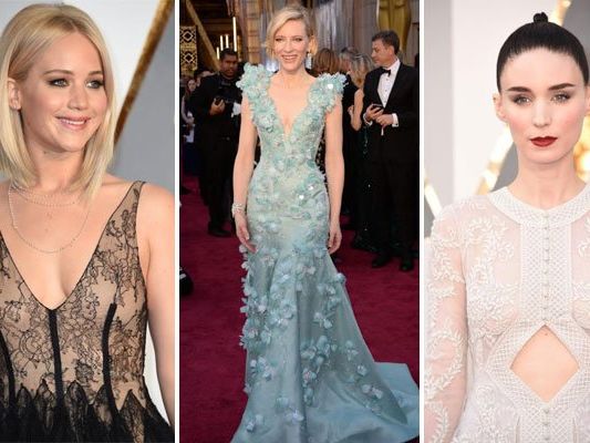 Die große Modenschau bei den Oscars. Die große Modenschau bei den Oscars.