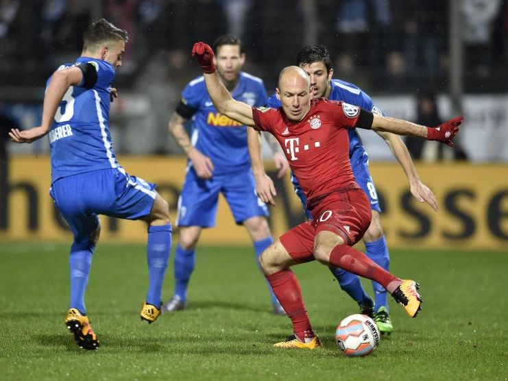 Foul an Robben wurde hart bestraft Foul an Robben wurde hart bestraft