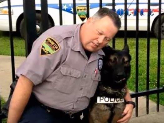 Internet kämpft für US-Polizist und seinen Diensthund Ajax.