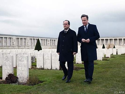 Hollande und Cameron wollen an Putin appellieren Hollande und Cameron wollen an Putin appellieren