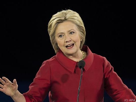 Nette Umfrage für Clinton - Zählt aber nicht viel Nette Umfrage für Clinton - Zählt aber nicht viel