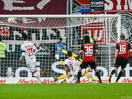 Lukas Hinterseer traf zum 1:0 Lukas Hinterseer traf zum 1:0