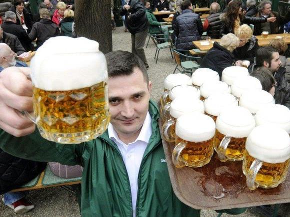 Die Bier-Nachfrage in Österreich stieg im vergangenen Jahr.
