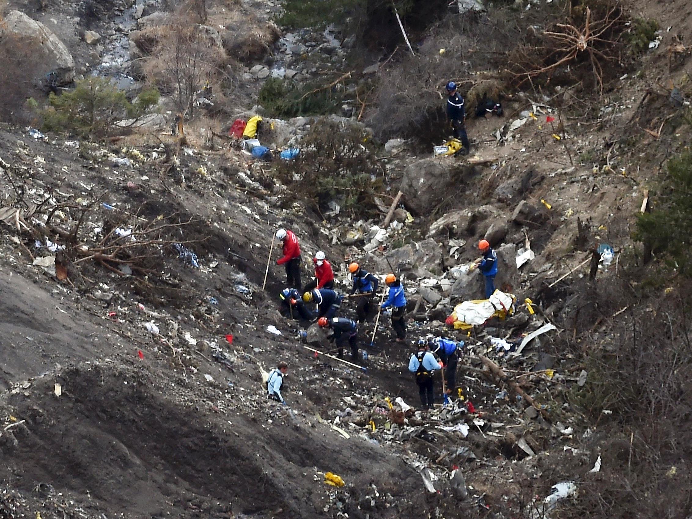 Vor einem Jahr stürzte die Germanwings-Maschine in den französischen Alpen ab.