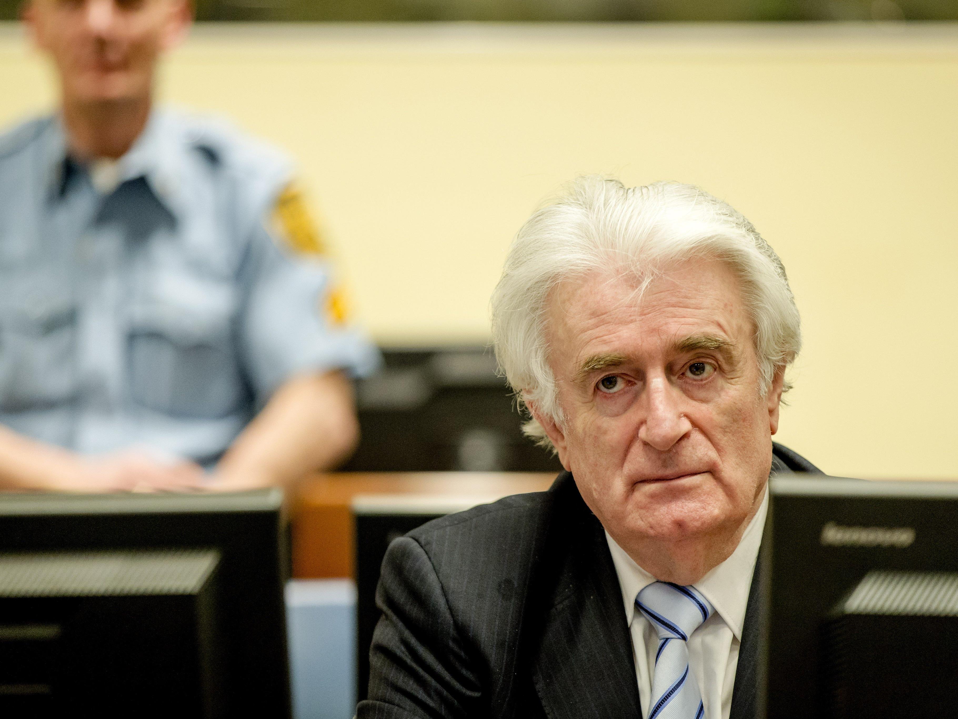 Radovan Karadzic wurde zu 40 Jahren Haft verurteilt.