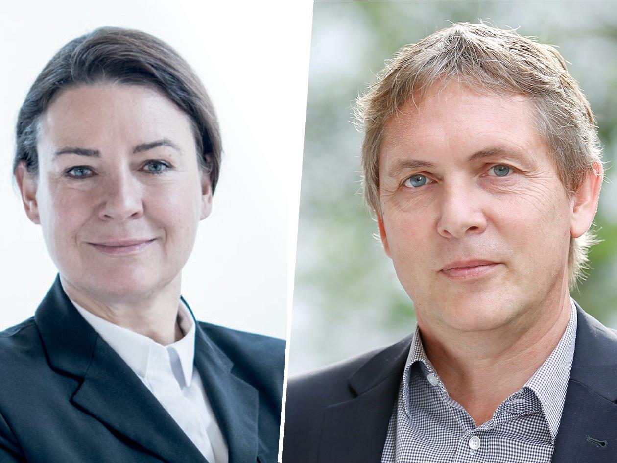 Angelika Böhler und Christoph Wirnsperger, die neuen Aufsichtsräte für die Volksbank Vorarlberg.