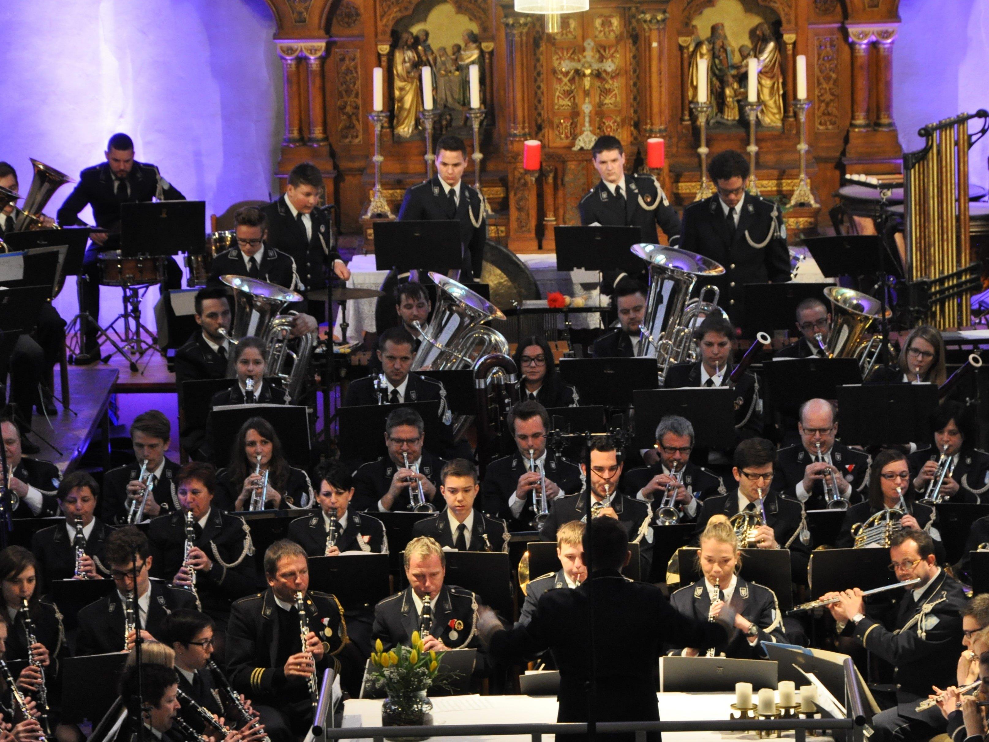 Kirchenkonzert der Bürgermusik Lauterach