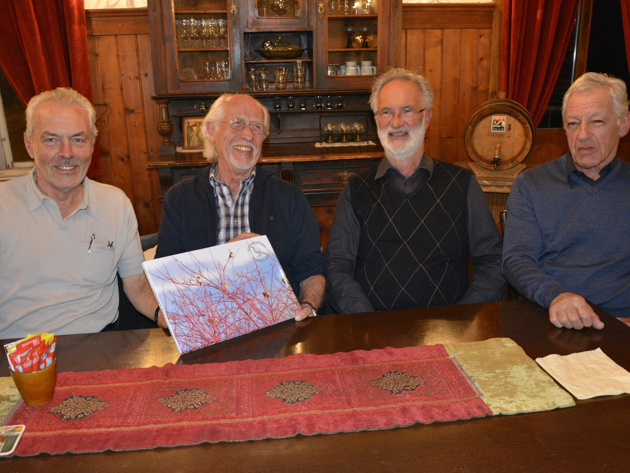 Der Vorstand des Vereins: V.l. Vize Alwin Schönenberger, Obmann Anselm Scheffknecht, Jörg Scheffknecht, Hermann Scheffknecht. Der Vorstand des Vereins: V.l. Vize Alwin Schönenberger, Obmann Anselm Scheffknecht, Jörg Scheffknecht, Hermann Scheffknecht.
