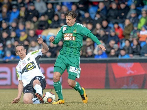 Altach zeigte gegen Rapid vor allem eine starke kämpferische Partie. Altach zeigte gegen Rapid vor allem eine starke kämpferische Partie.