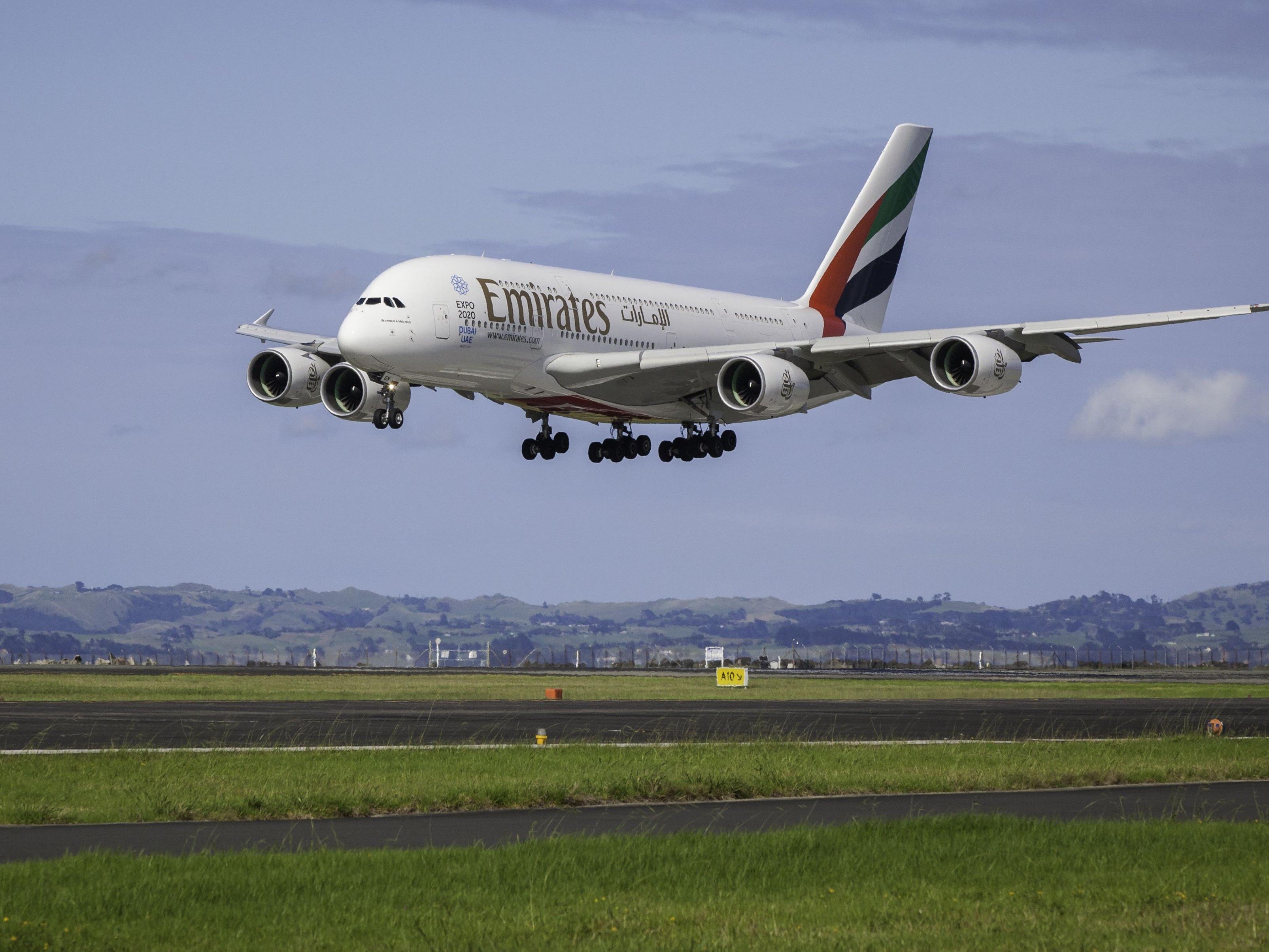 Emirates wird mit dem A380 Wien im Linienbetrieb anfliegen.