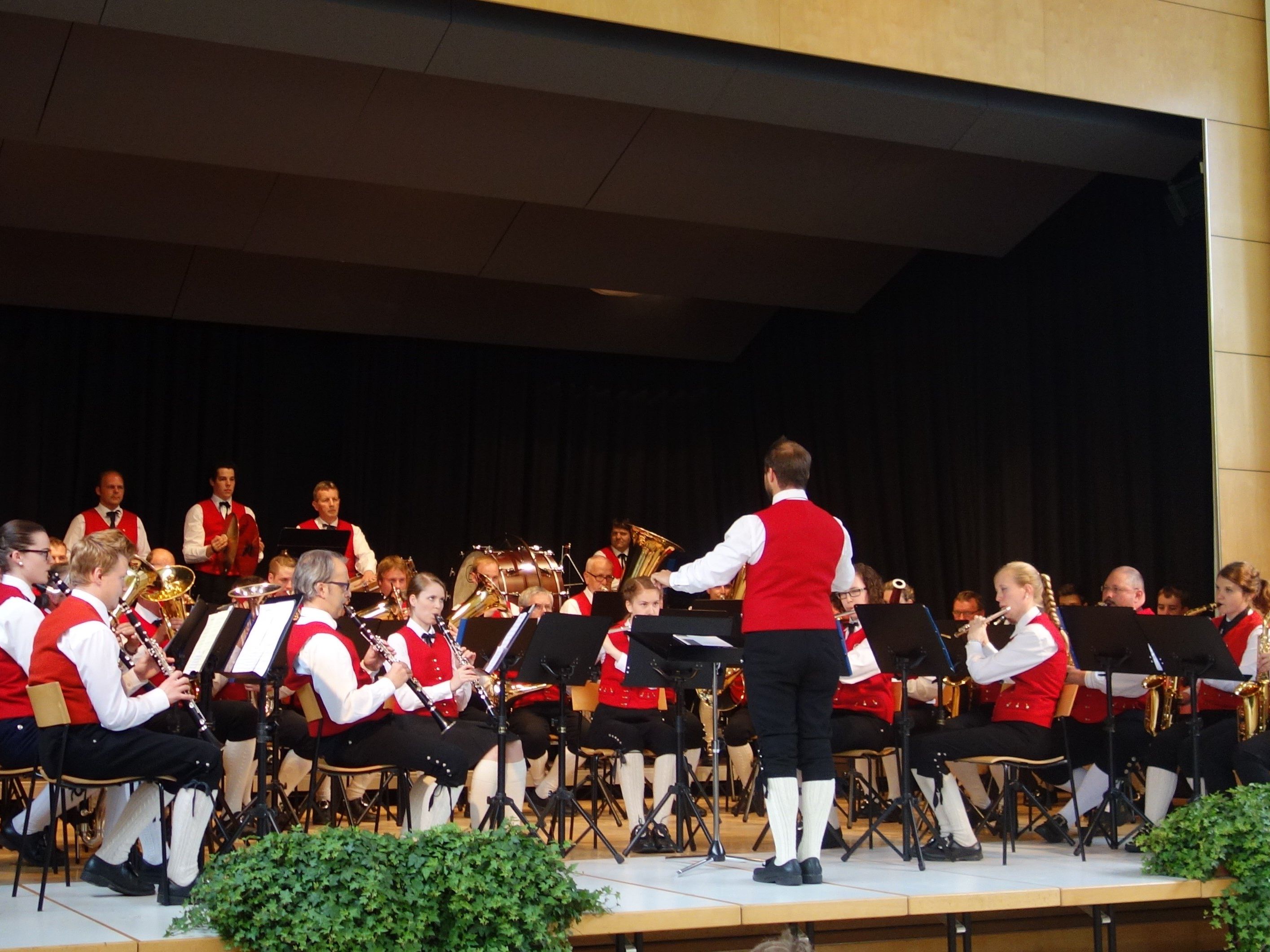 Die Mitglieder des Musikvereins freuen sich auf zahlreiche Besucher Die Mitglieder des Musikvereins freuen sich auf zahlreiche Besucher