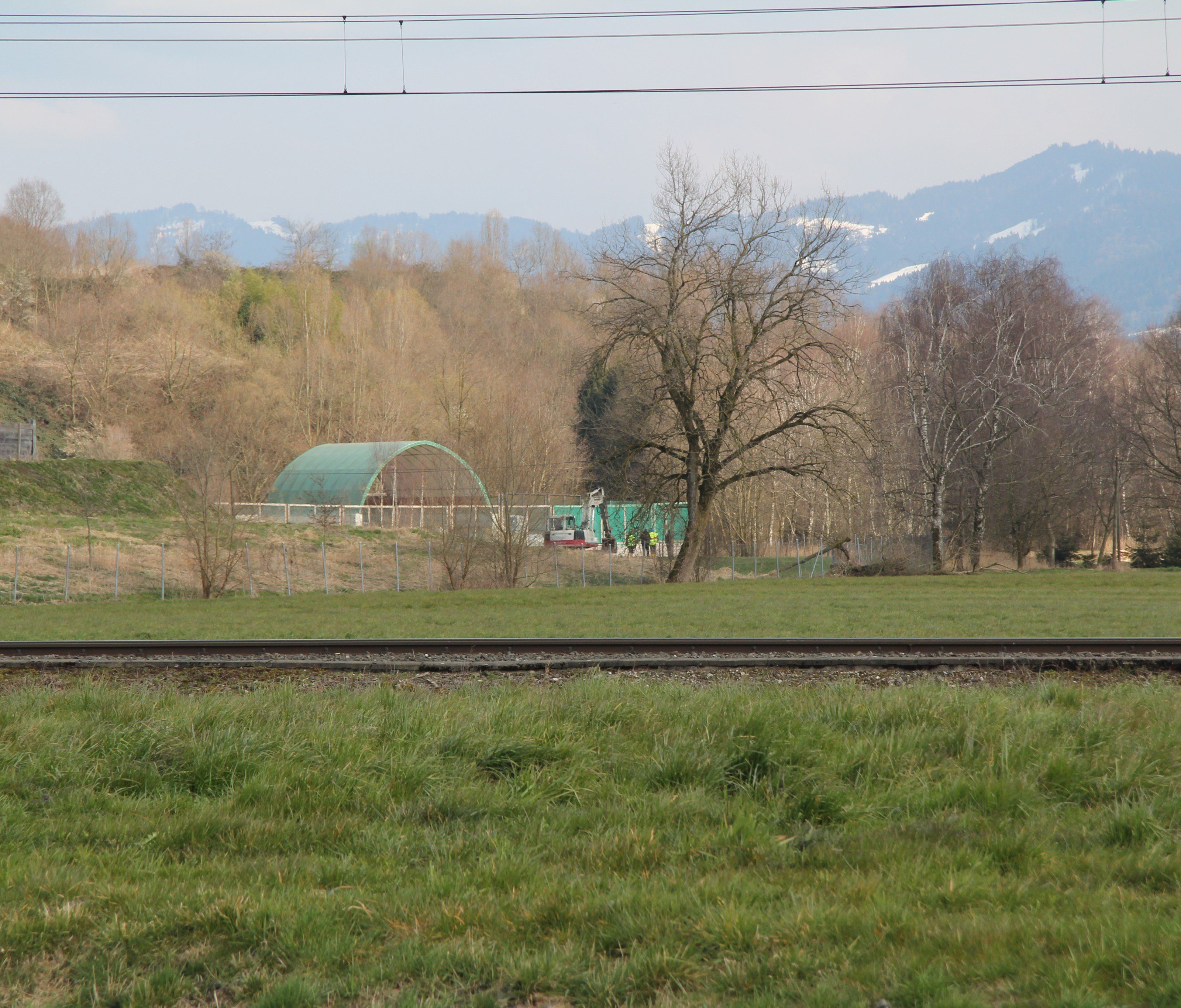 Am Donnerstag ermittelte das Land auf dem Häusle-Areal. Am Donnerstag ermittelte das Land auf dem Häusle-Areal.