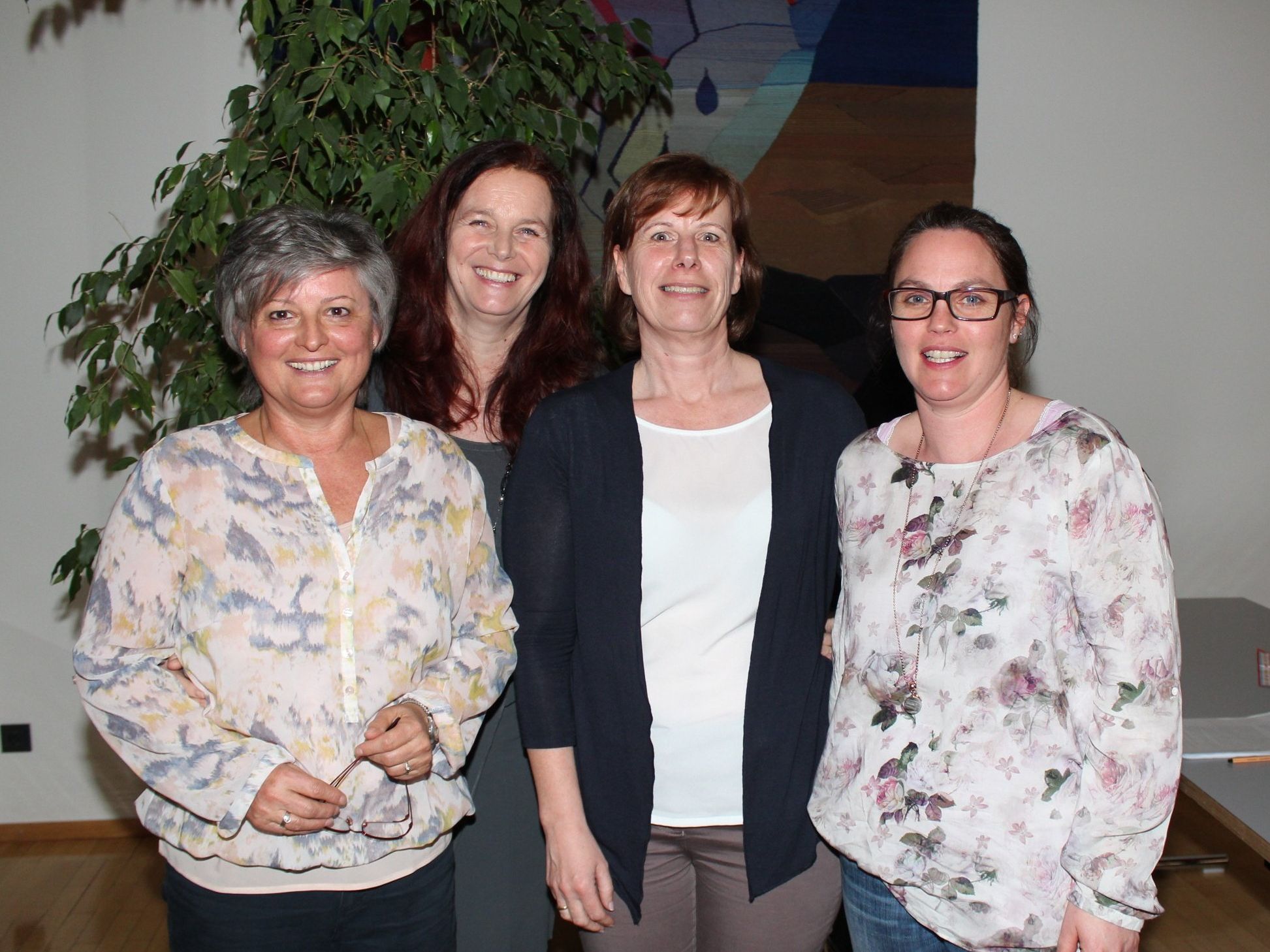 Vereinsvorstand: Brigitte Plankel, Monika Natter, Monika Winder und Obfrau Claudia Gunz. Vereinsvorstand: Brigitte Plankel, Monika Natter, Monika Winder und Obfrau Claudia Gunz.