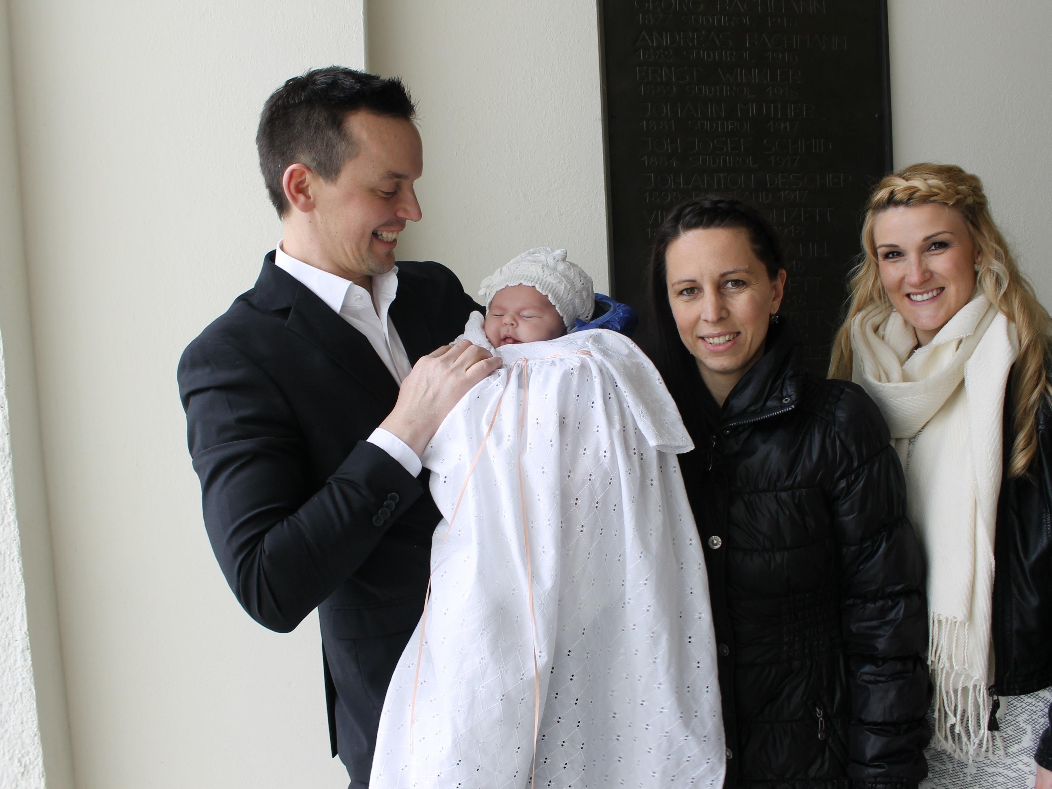 Maja Schallert wurde in der Pfarrkirche getauft