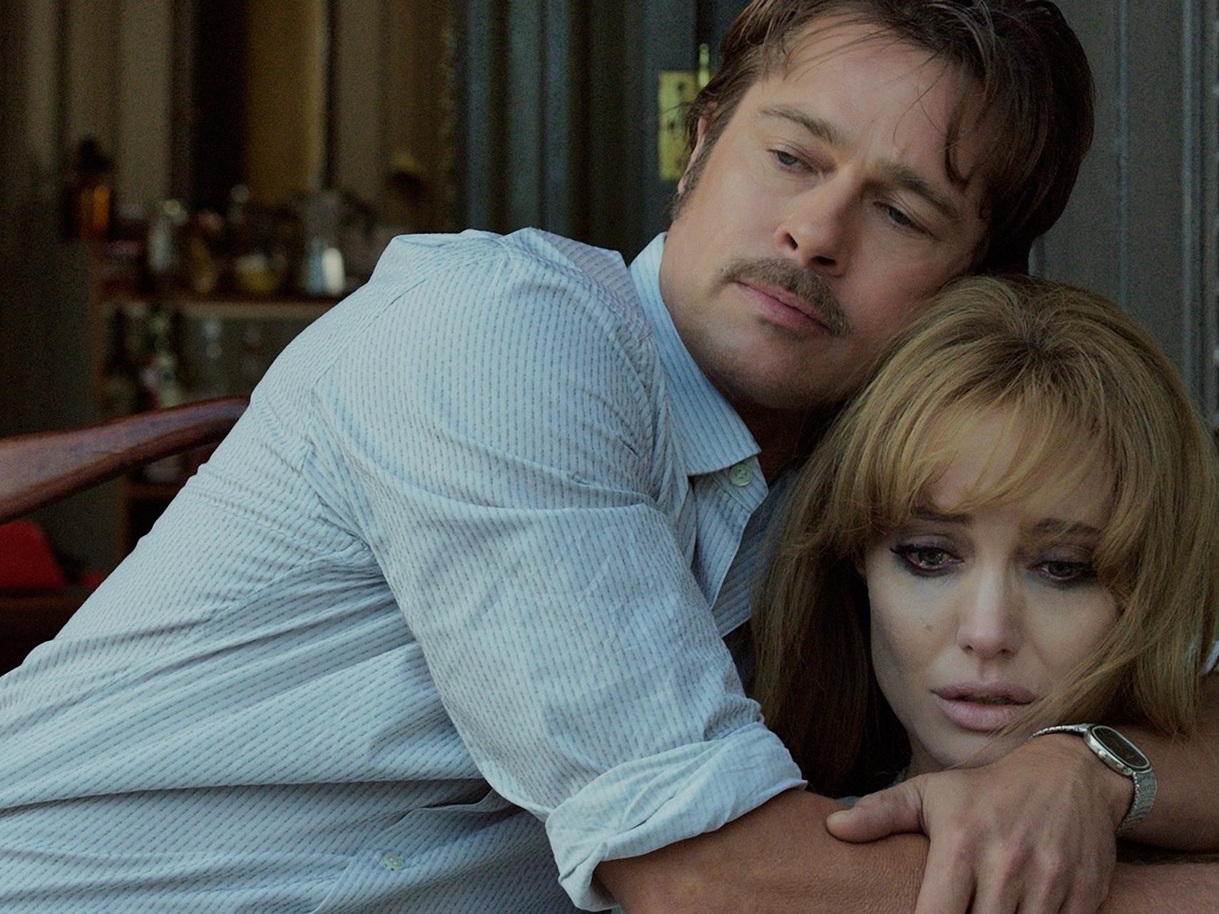 Szene aus dem gemeinsamen Film "By the Sea". Szene aus dem gemeinsamen Film "By the Sea".
