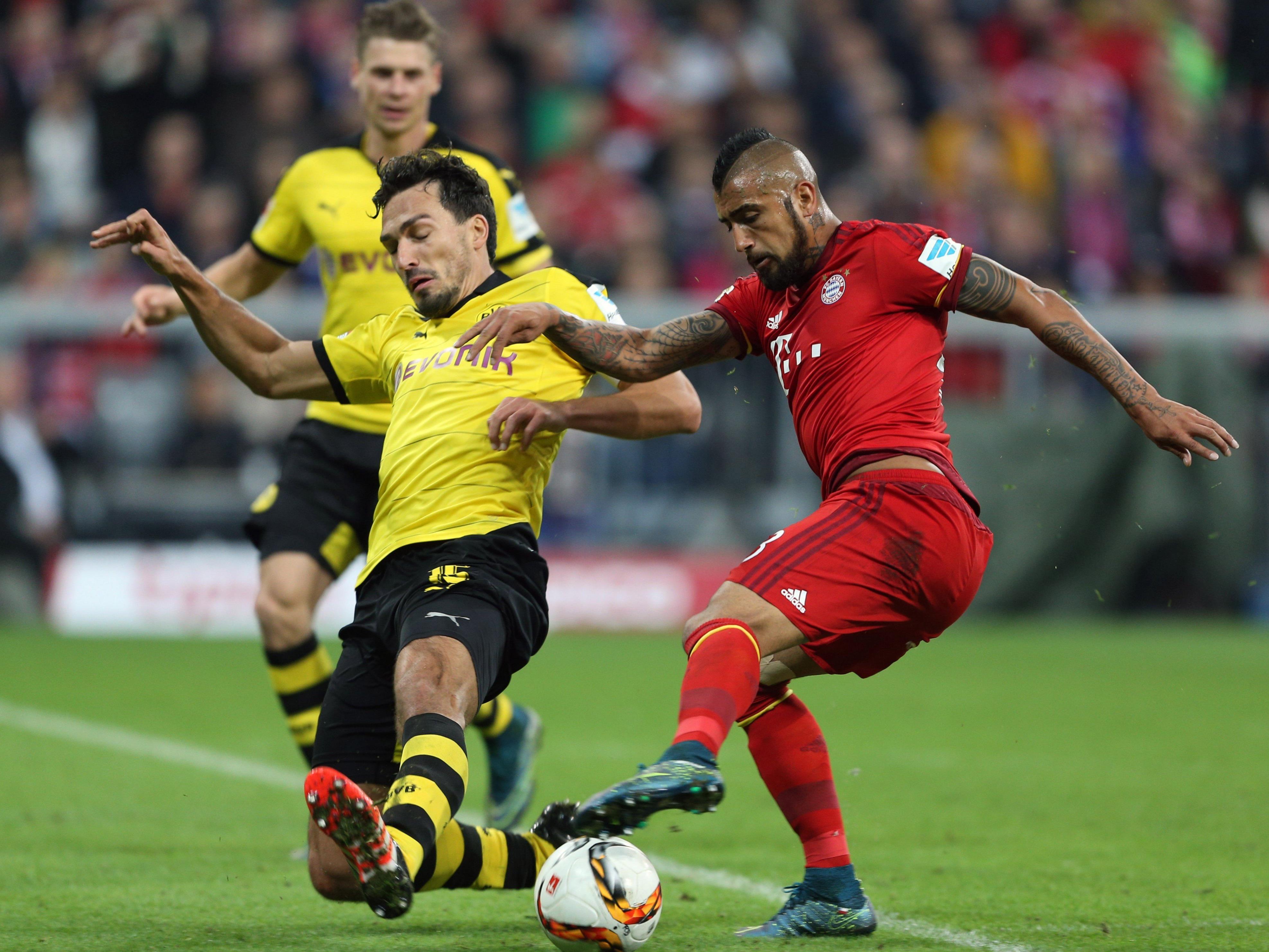 Showdown zwischen Bayern und Dortmund.