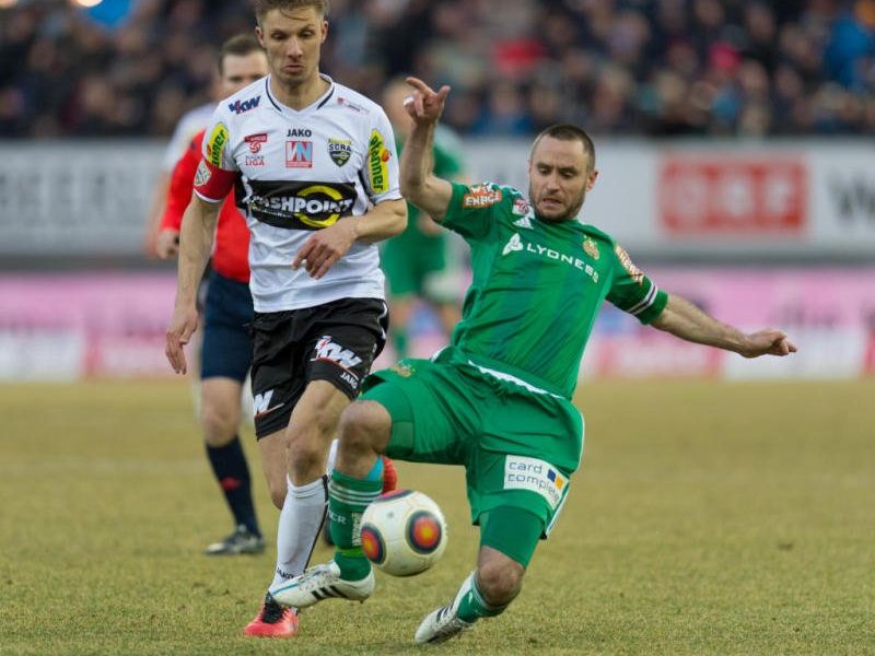 Die Partie gegen Altach endete für Rapid mit 0:0.