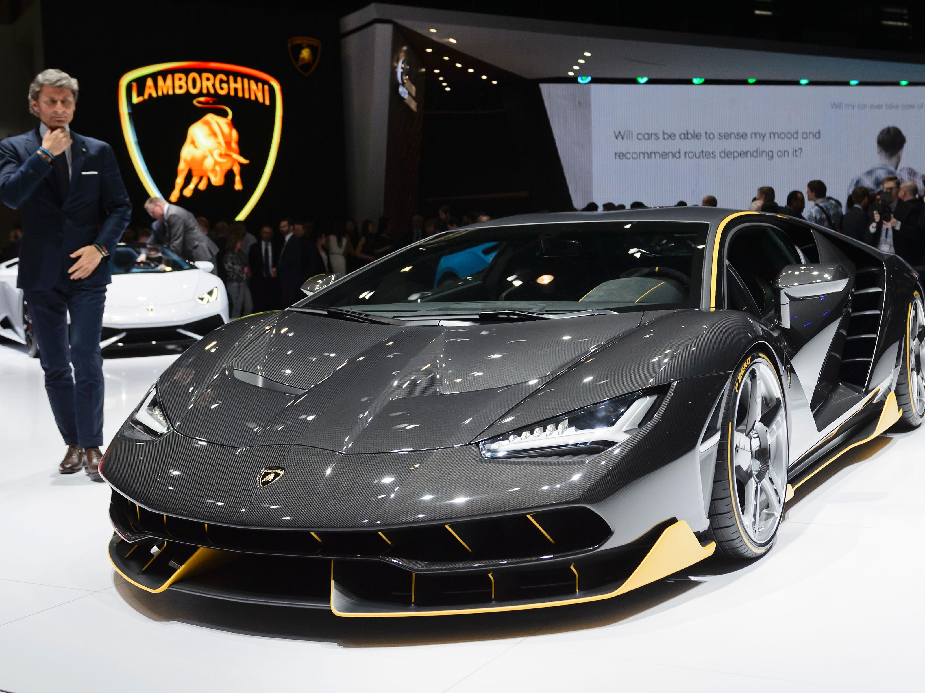 Der Jahrhundert-Lamborghini in all seiner Schönheit.