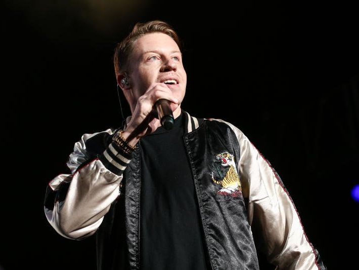 Ausnahme-Rapper Macklemore legt nach. Ausnahme-Rapper Macklemore legt nach.