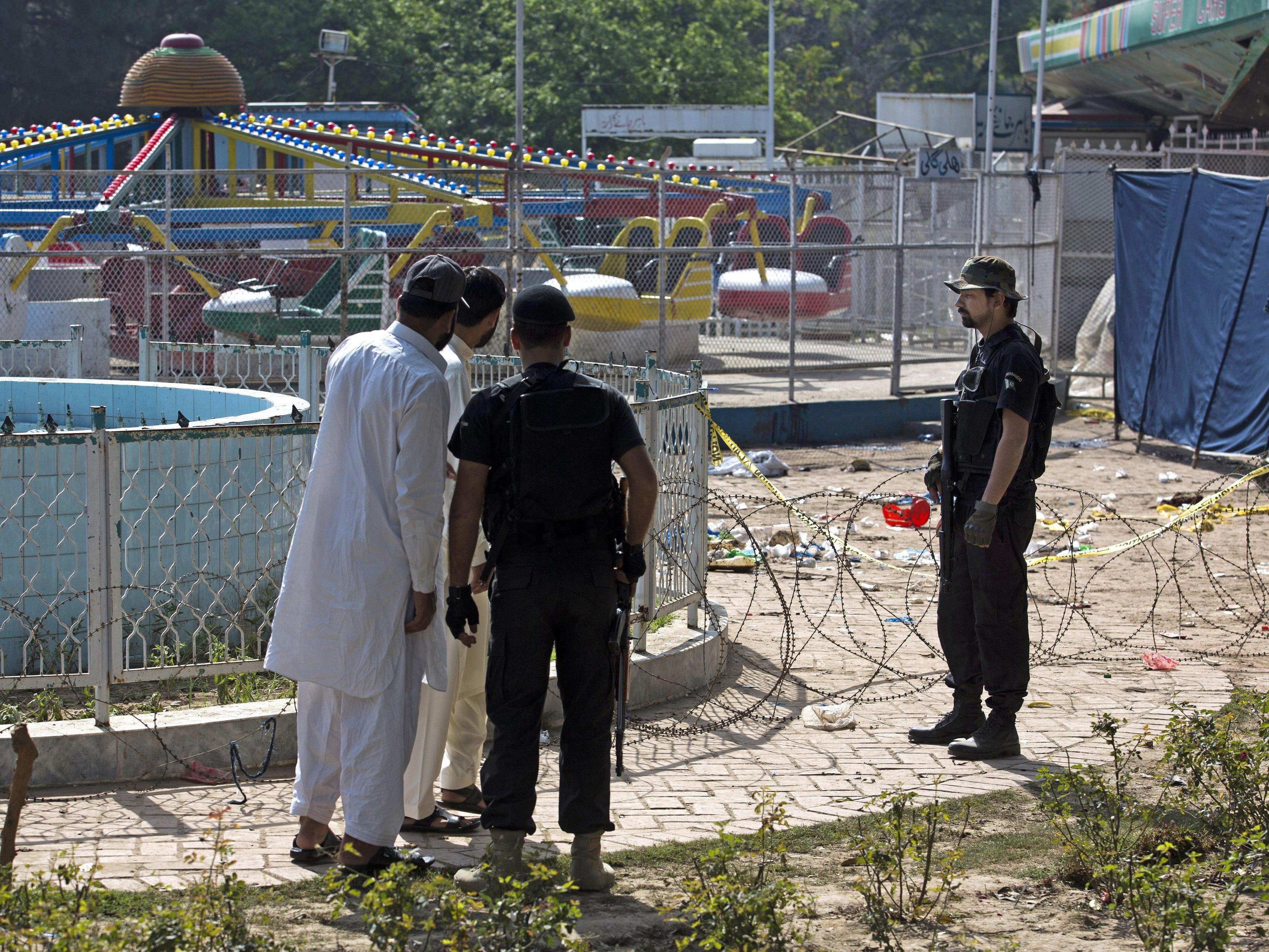 Taliban-Anschlag in Lahore am Ostersonntag forderte mehr als 70 Todesopfer.