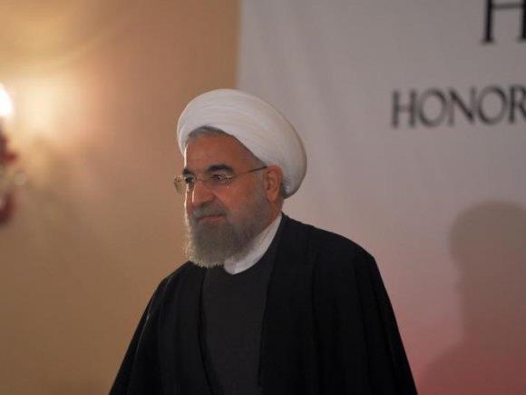 "Aus Sicherheitsgründen" wurde der Besuch der iranischen Präsidenten Rouhani abgesagt.